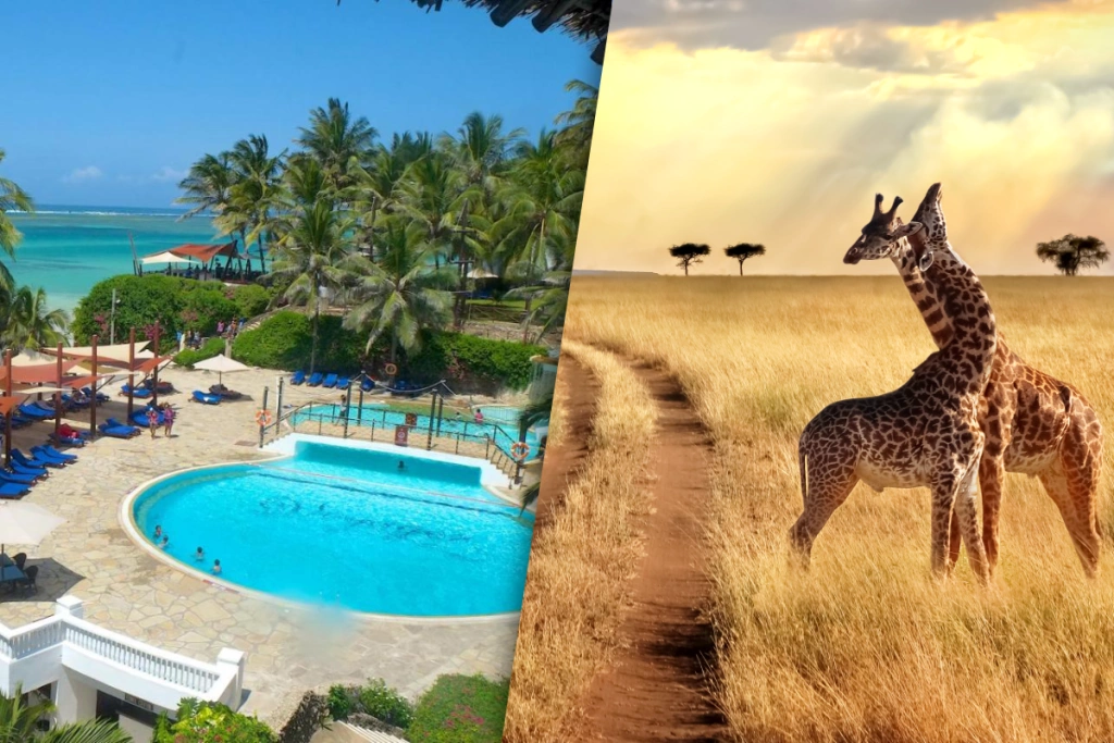 Circuit Jet tours Safari Tsavo East 2J1N et Séjour au Voyager Beach Resort 4*