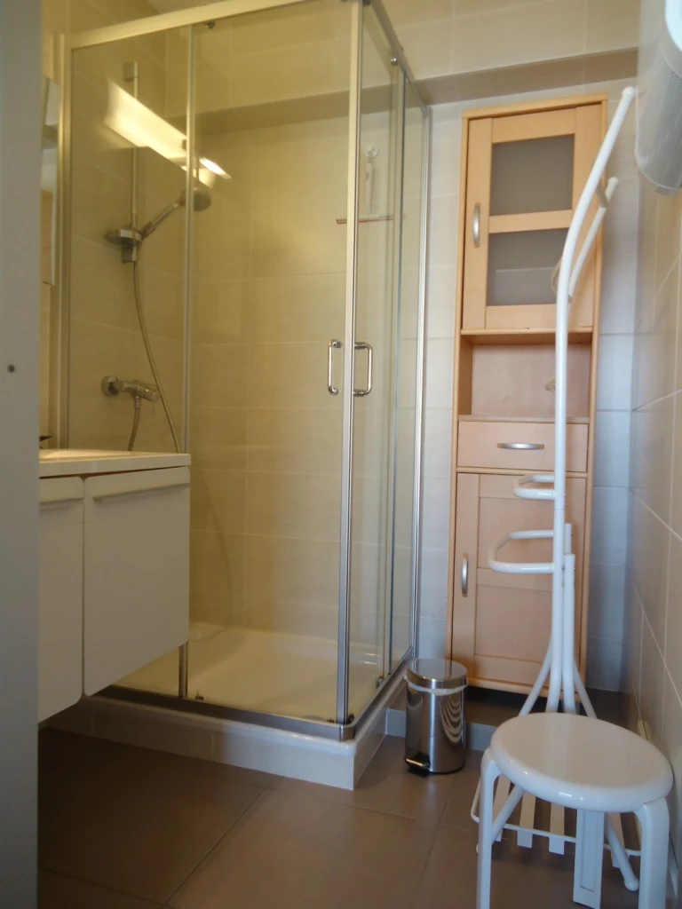 Appartement 1 chambre, vue latérale sur mer à Saint-Idesbald