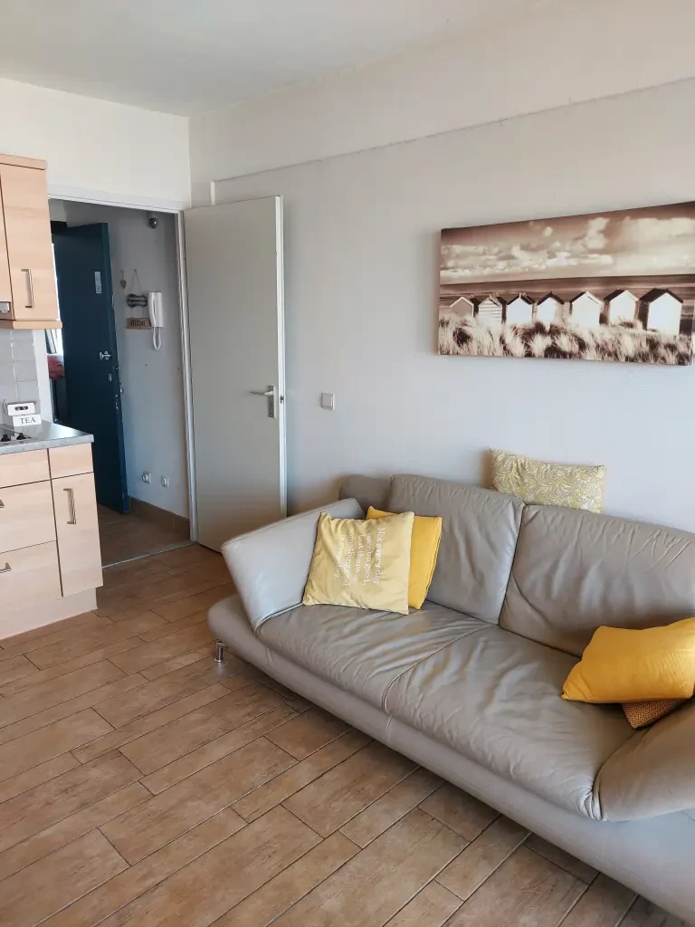Studio cosy 2 personnes à Coxyde Centre