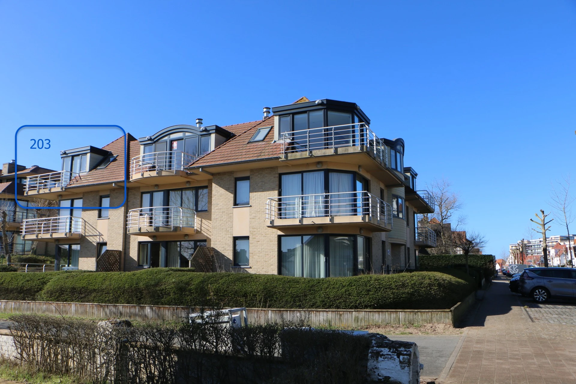 Superbe appartement Vivaldi 2ème étage, 2ch. à 200m de la mer à KOKSIJDE