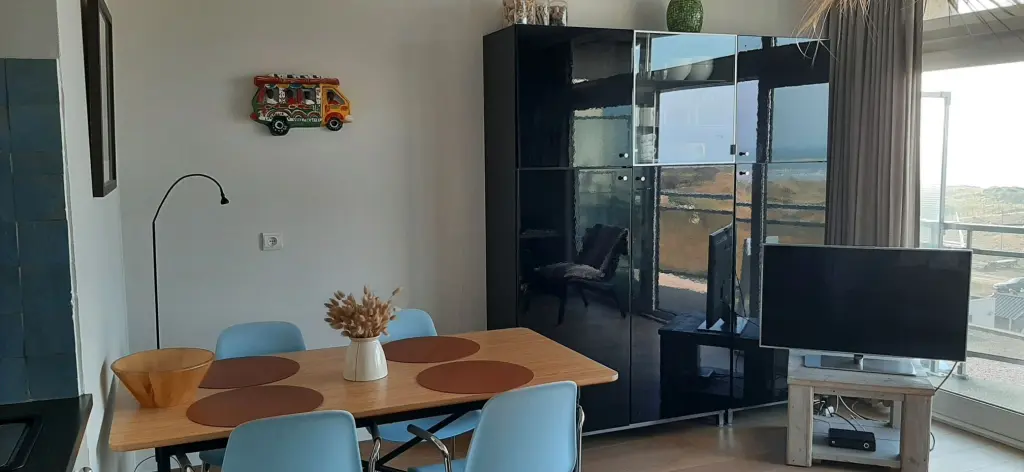 Studio avec vue frontale sur la mer et garage inclus