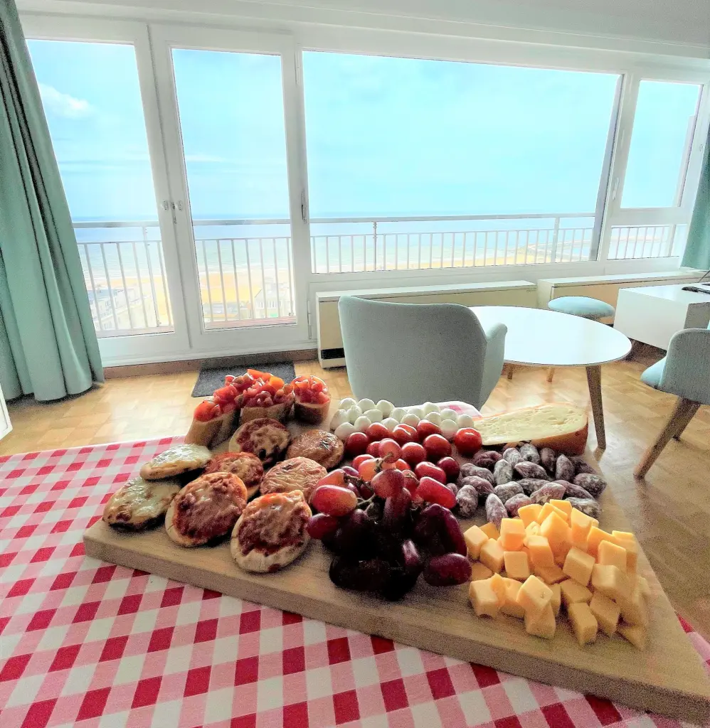 Appartement Ostende vue mer 7 pers. (19e étage)