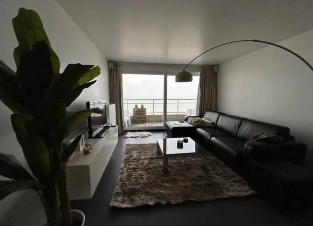 Appartement de luxe avec vue sur la mer dans le style des années soixante-dix