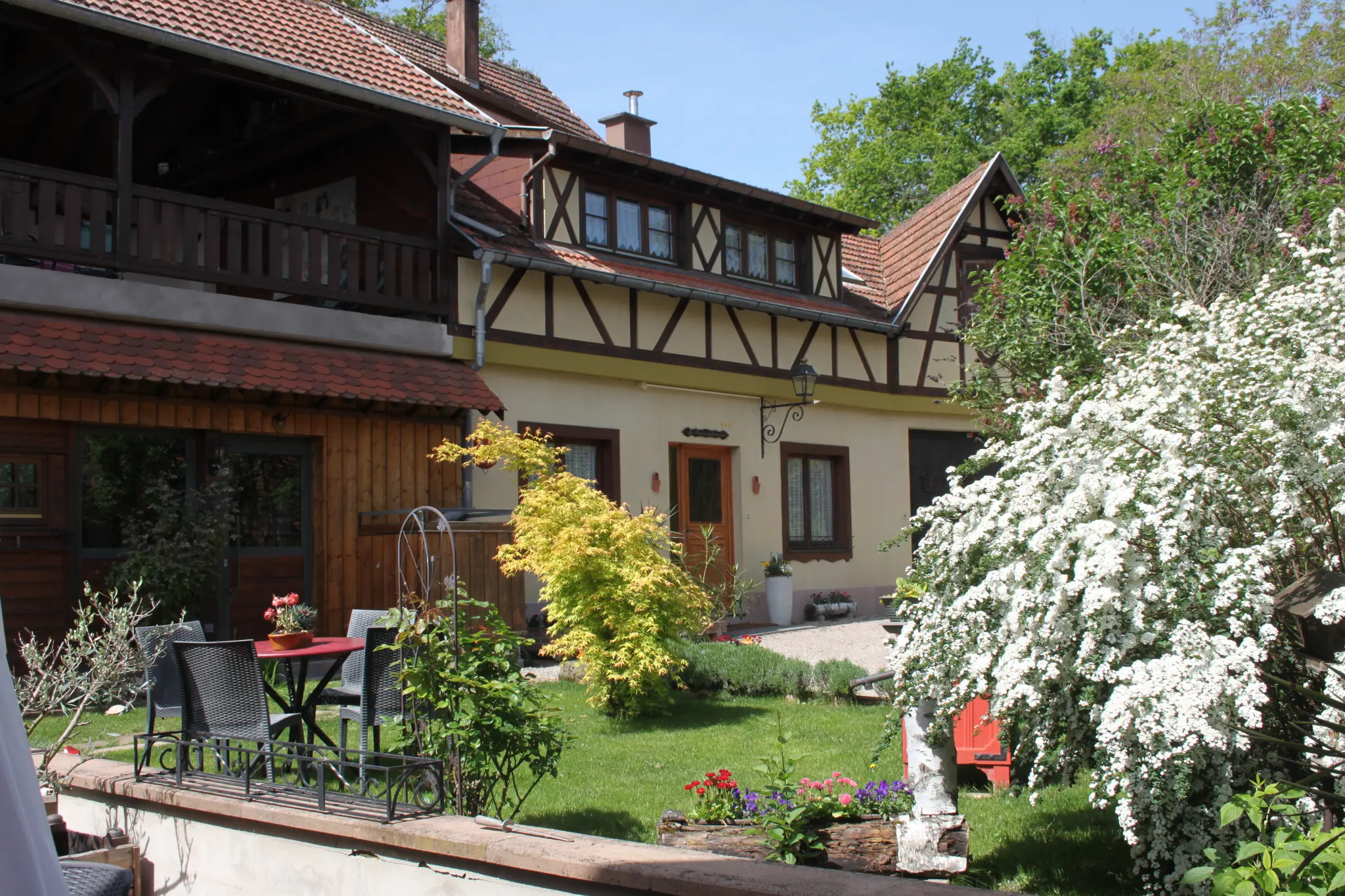 MAISON ALSACIENNE GITE DE FRANCE EN ALSACE ENTRE COLMAR ET STRASBOURG