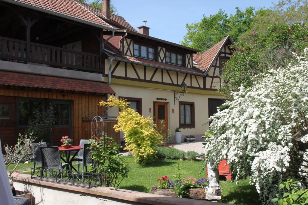 MAISON ALSACIENNE GITE DE FRANCE EN ALSACE ENTRE COLMAR ET STRASBOURG