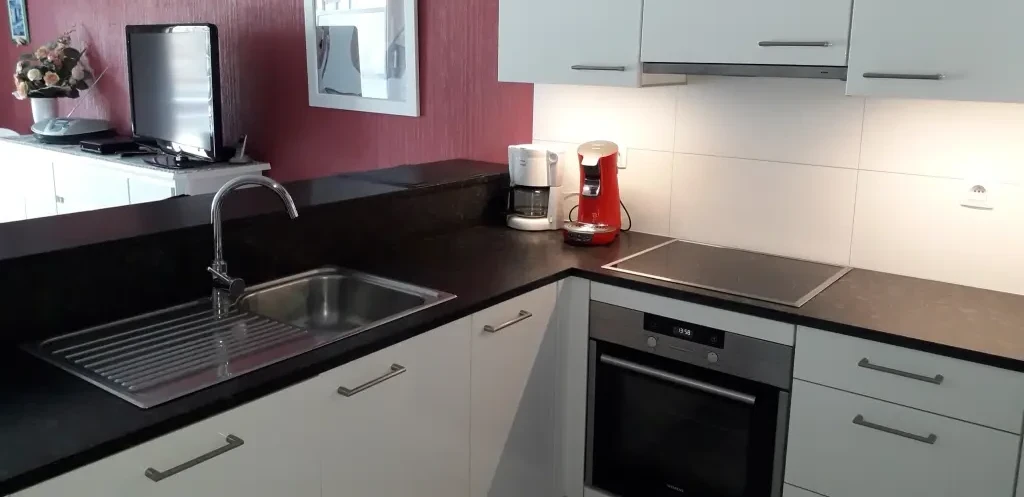 Appartement avec garage 2 ch, digue de mer