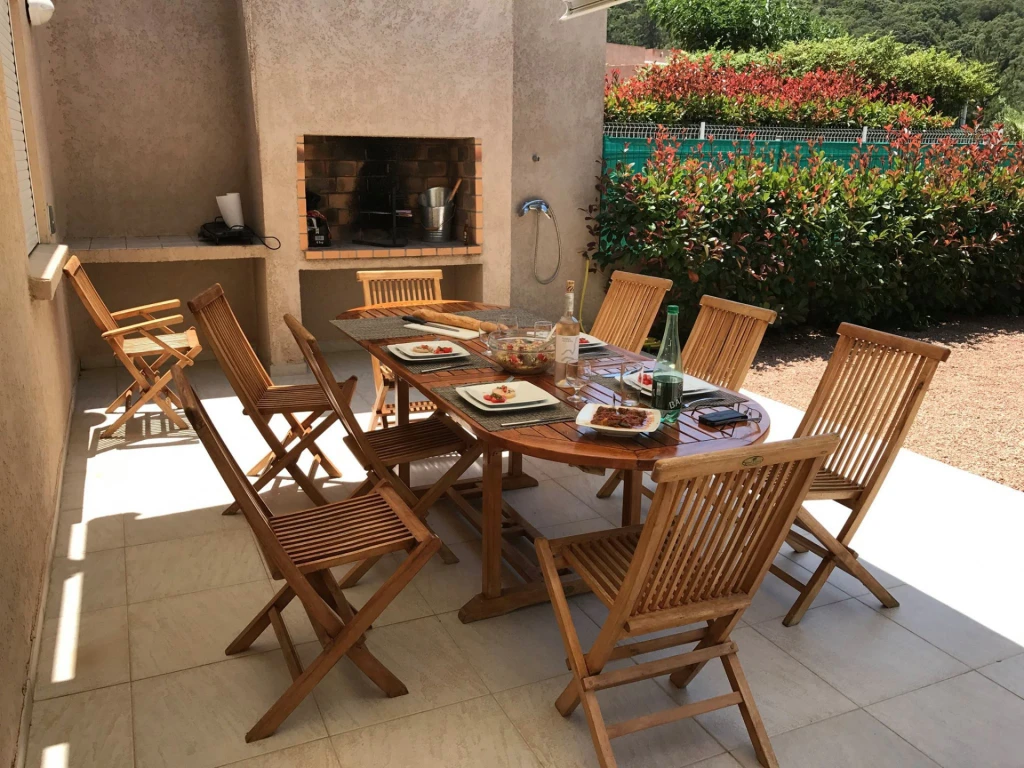Villa de Rêve 4 étoiles, Climatisée, Piscine, Vue Mer, 6 Personnes - Mare e Macchia : Entre Mer et Maquis