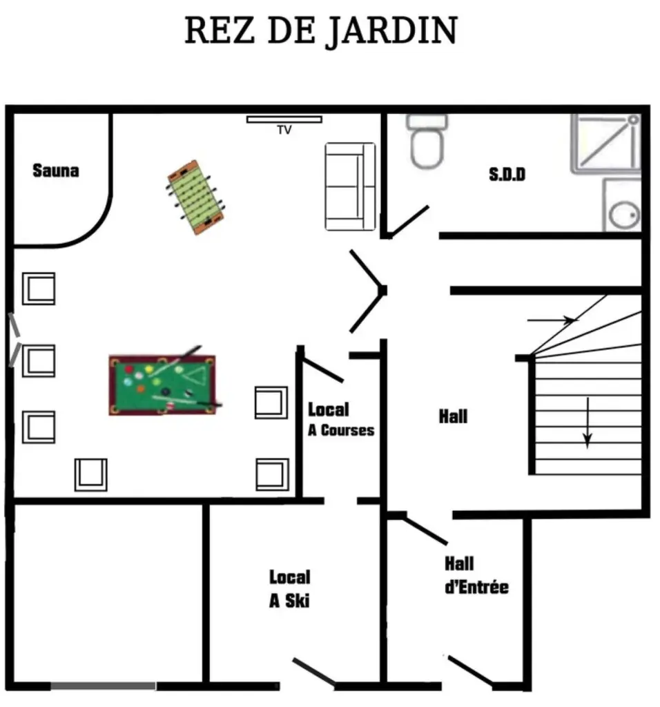 Châtel de 10 à 19 pers 380 m²